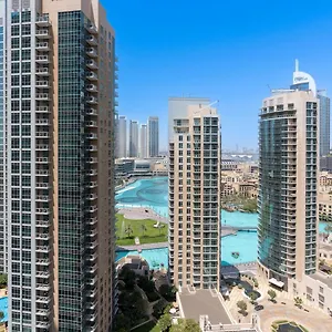 Apartment Fountain View Luxury: Downtown With Burj Khalifa Vista, Dubai